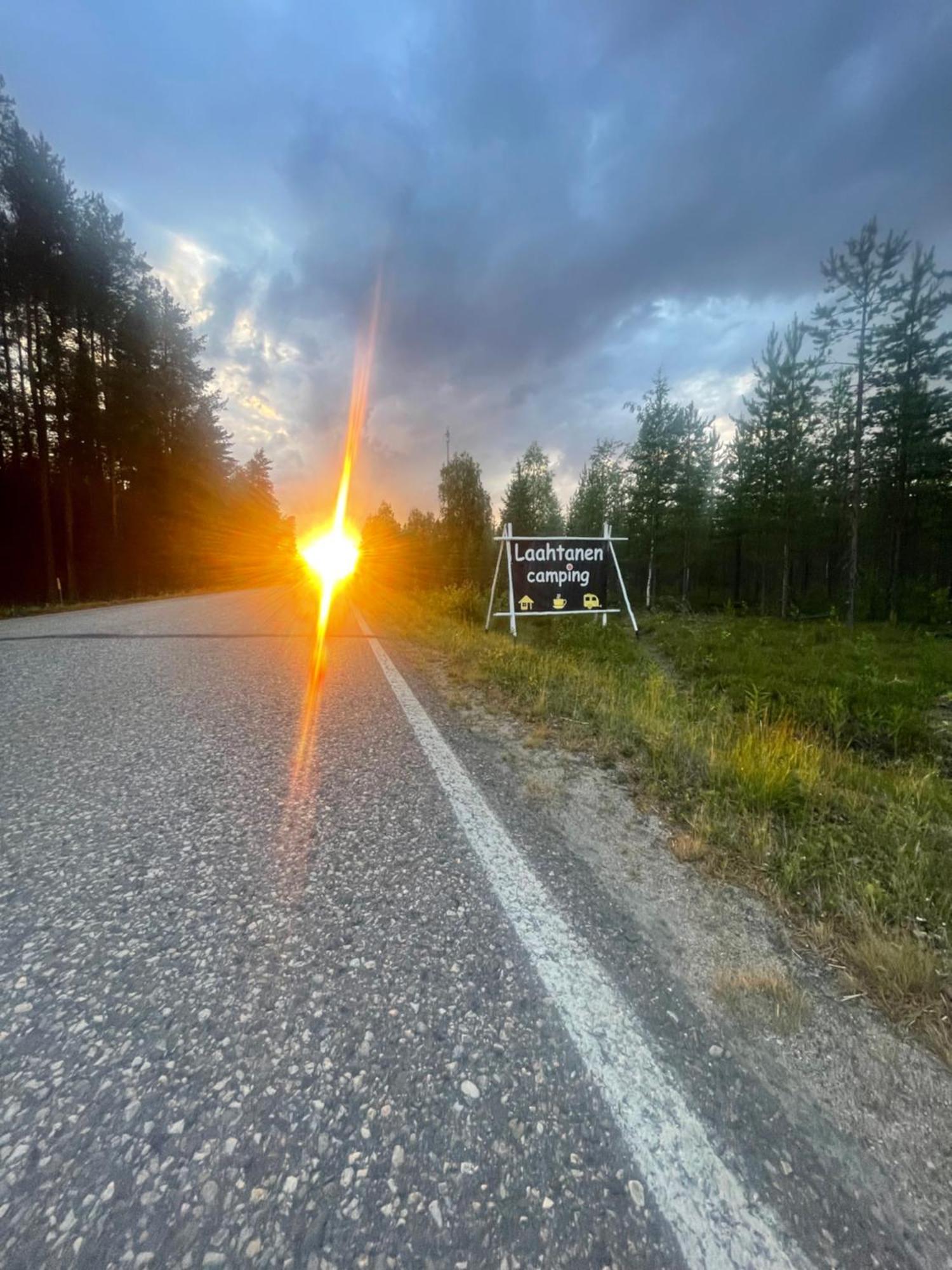 Laahtanen Camping Hotel Ristijärvi Eksteriør billede