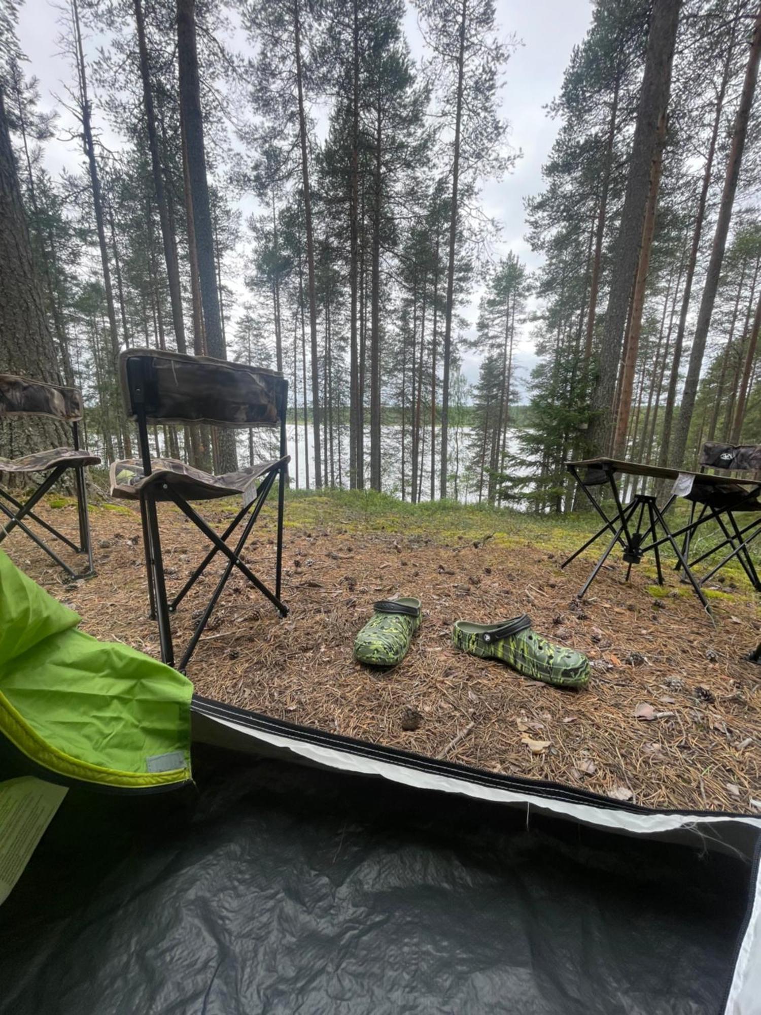 Laahtanen Camping Hotel Ristijärvi Eksteriør billede