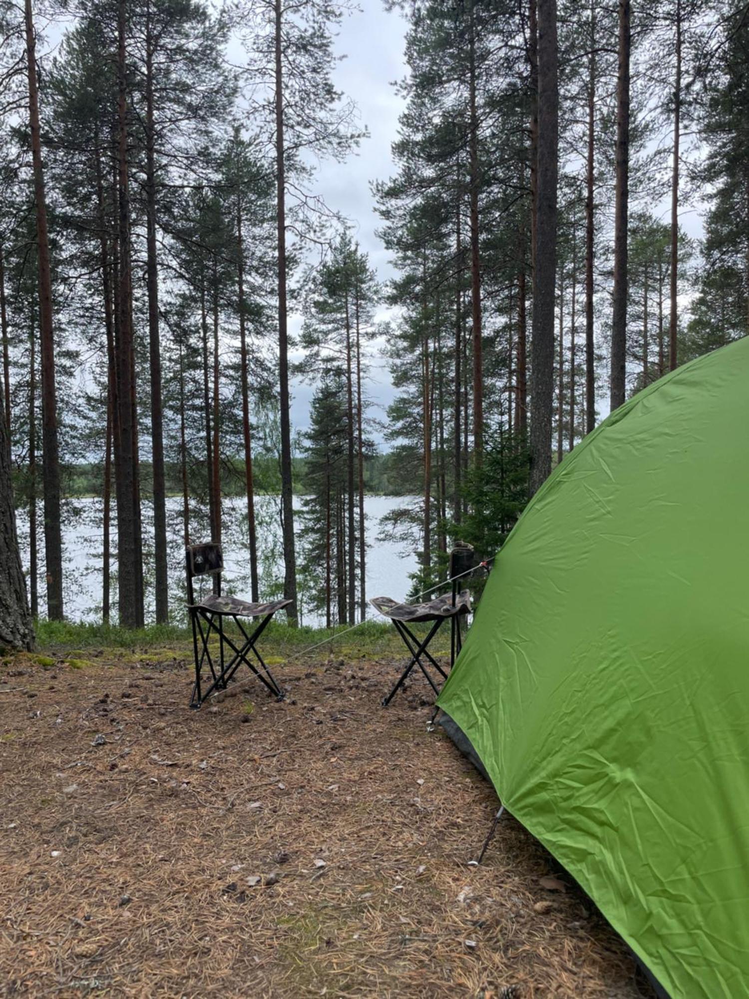 Laahtanen Camping Hotel Ristijärvi Eksteriør billede