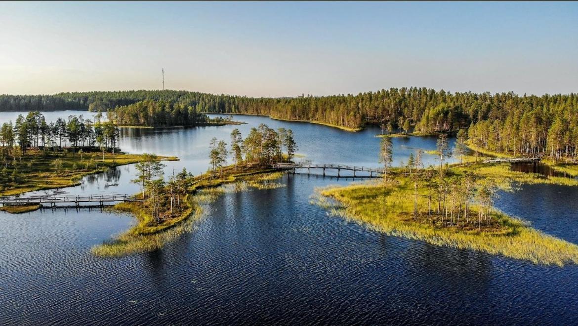 Laahtanen Camping Hotel Ristijärvi Eksteriør billede