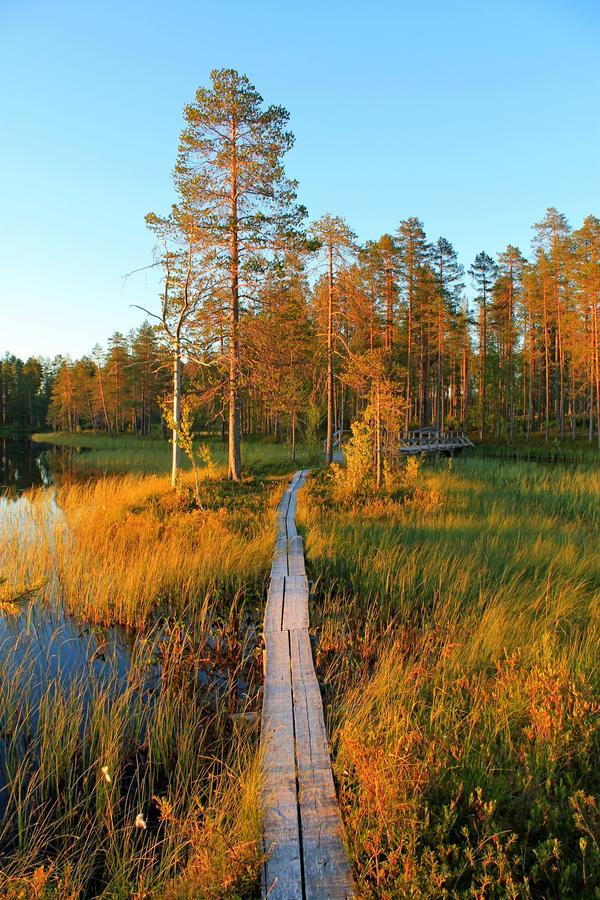 Laahtanen Camping Hotel Ristijärvi Eksteriør billede