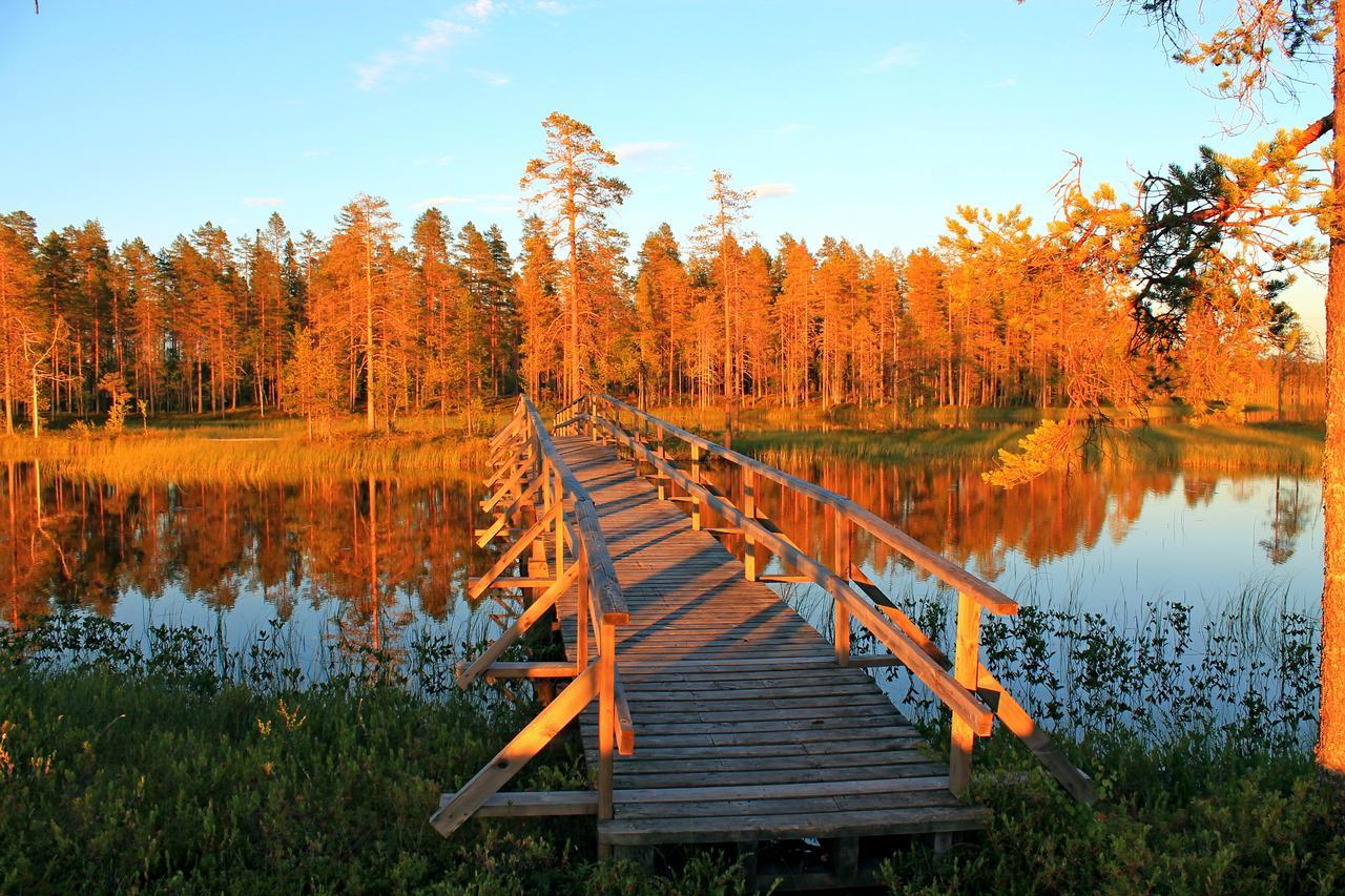 Laahtanen Camping Hotel Ristijärvi Eksteriør billede